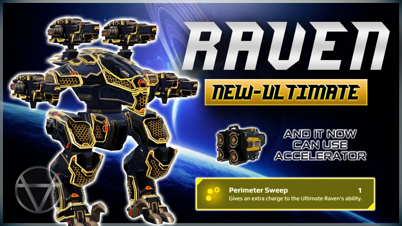 NEW Ultimate Atomizer RAVEN &ndash; Gameplay | War Robots Test Server