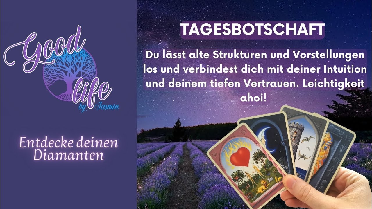 Du l&ouml;st dich von unn&ouml;tigem Stress und Vorstellungen, die nichtmehr zu dir passen. Intuition✨💎🍀