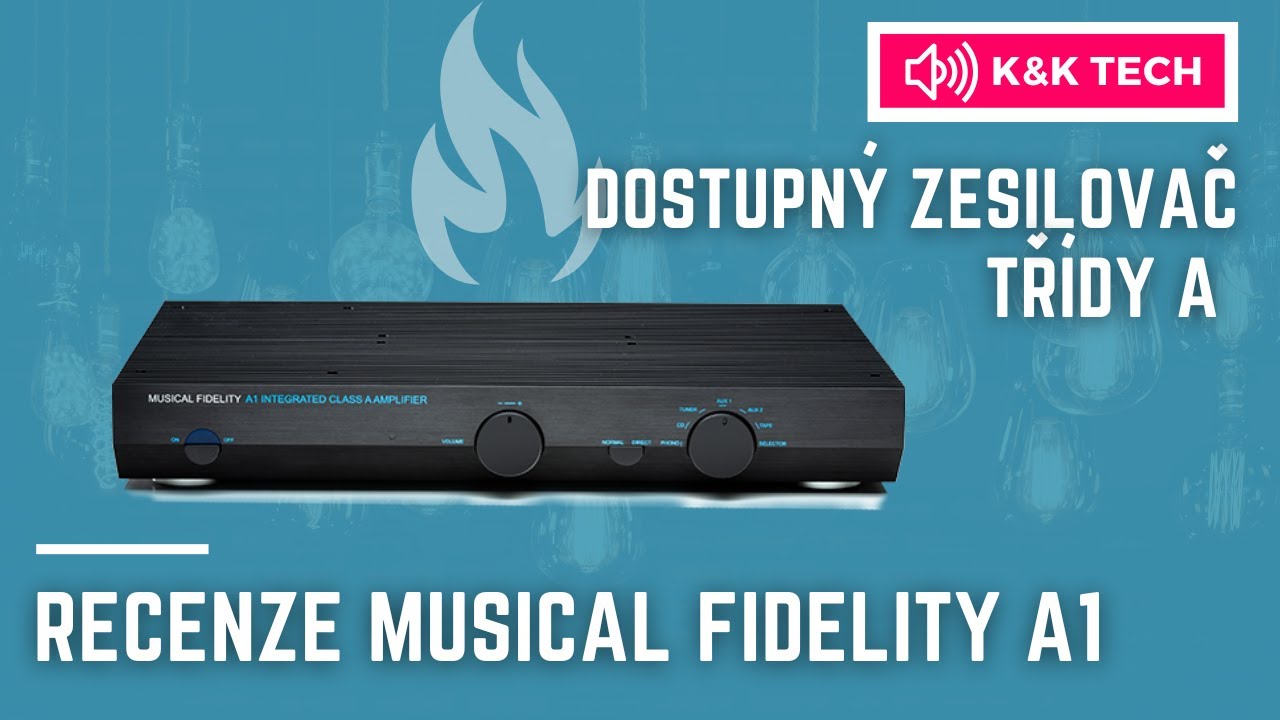 Dostupný zesilovač třídy A 👀 Musical Fidelity A1 [Recenze & Představení]