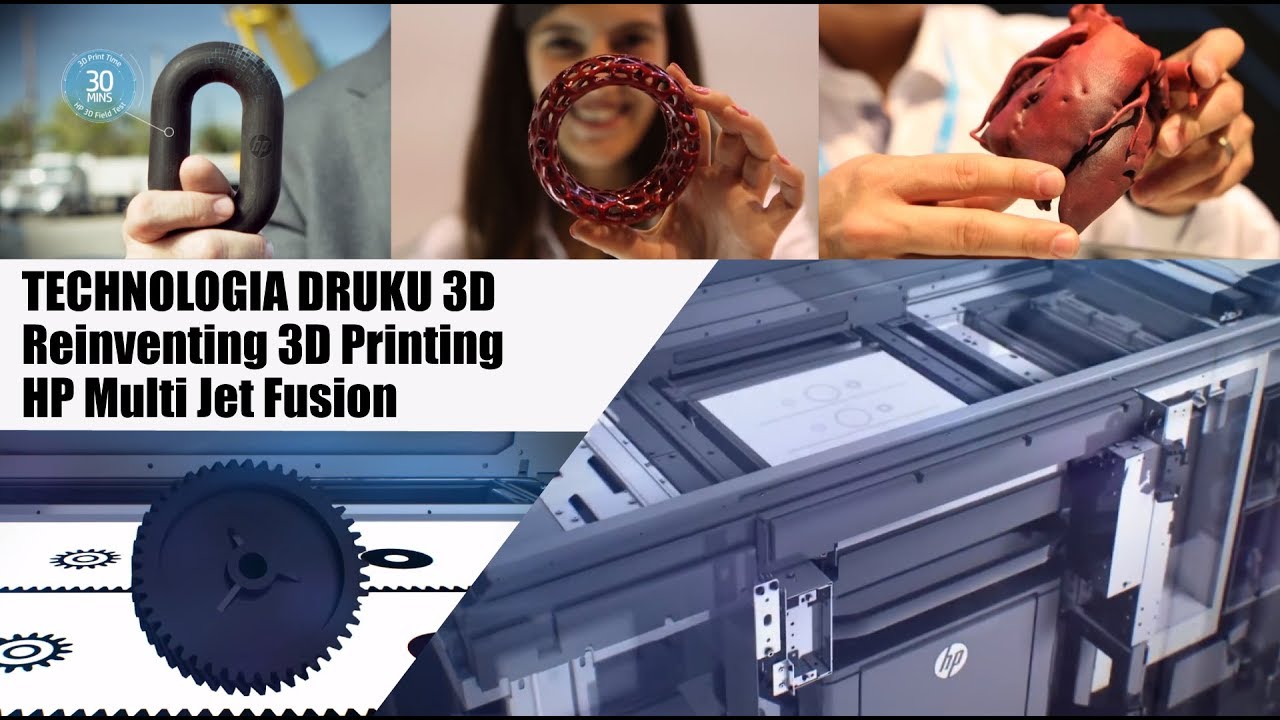 HP Multi Jet Fusion - druk 3D na nowo