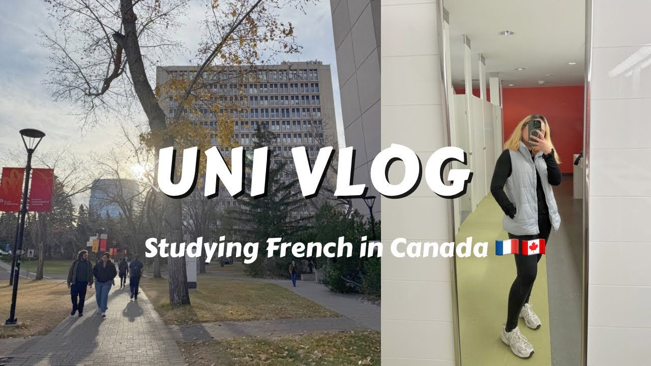 A DAY IN MY LIFE | STUDYING FRENCH IN CANADA 🇫🇷