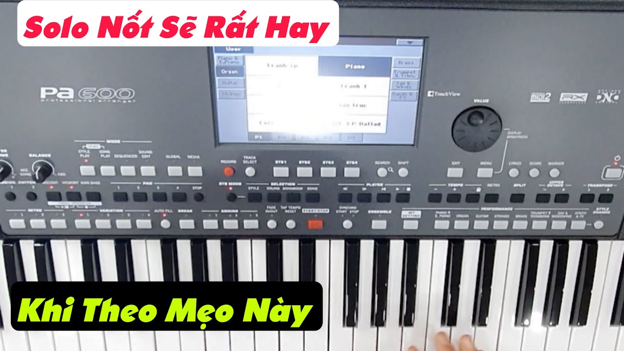 Nên Đàn Khác Vài Nốt Để Độc Tấu Nghe Hay Hơn | Mẹo Đệm Hát