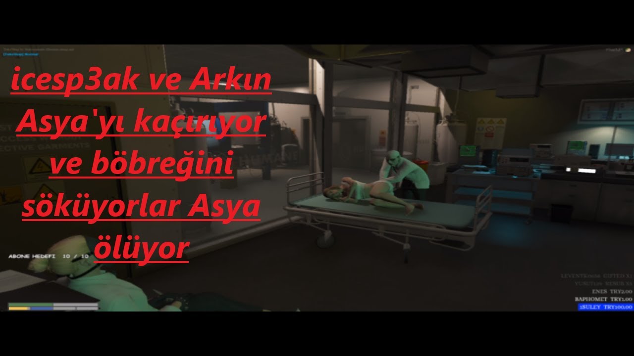 EightBorn V - İc3speak(Barkın) ve Arkın Asya'nın böbregini söküyorlar. Asya ölüyor!