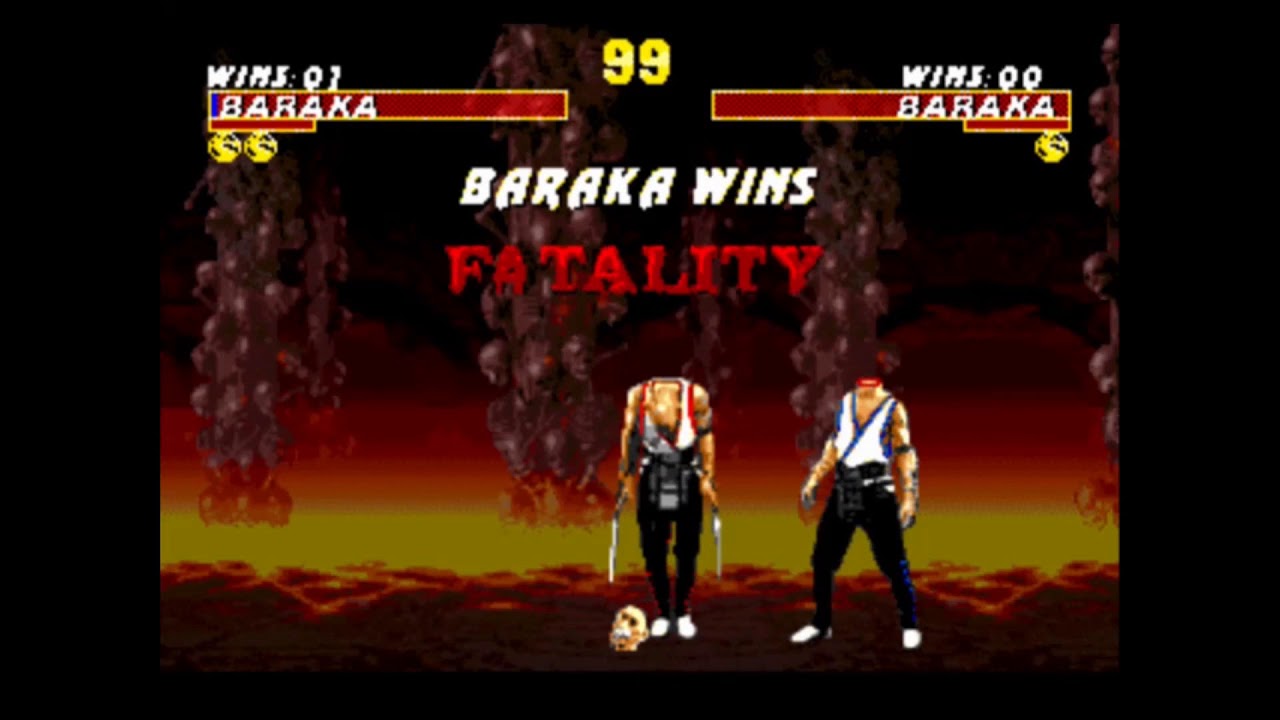 Ultimate Mortal Kombat Trilogy - Fatalities Demonstration