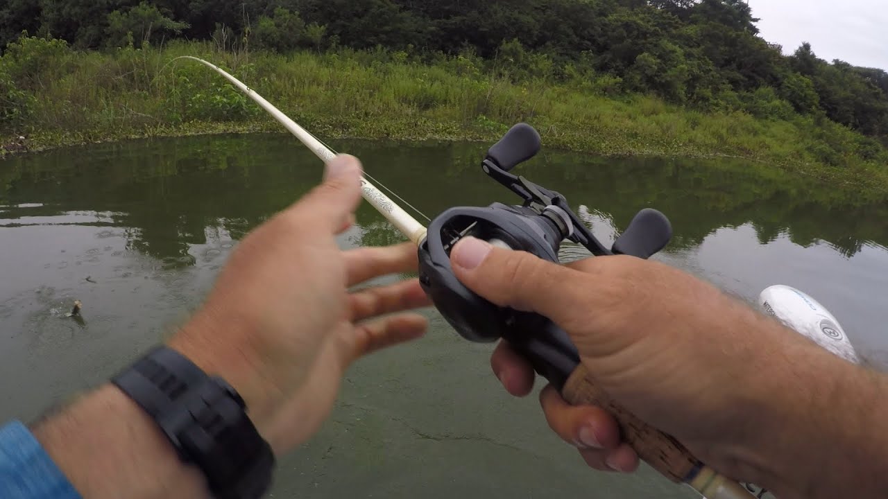 Bass Fishing at Inanda Dam, South Africa.