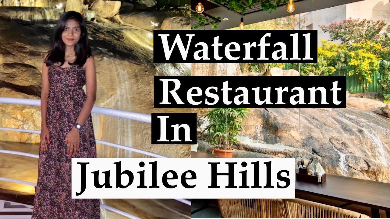 Tranquil Bistro || First waterfall restaurant in Hyderabad #bistro #jubleehills #waterfall