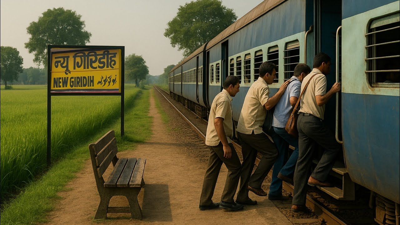 NEW GIRIDIH RAILWAY STATION CROWD | RAILWAY STATION GIRIDIH |  EXPLORER 1000