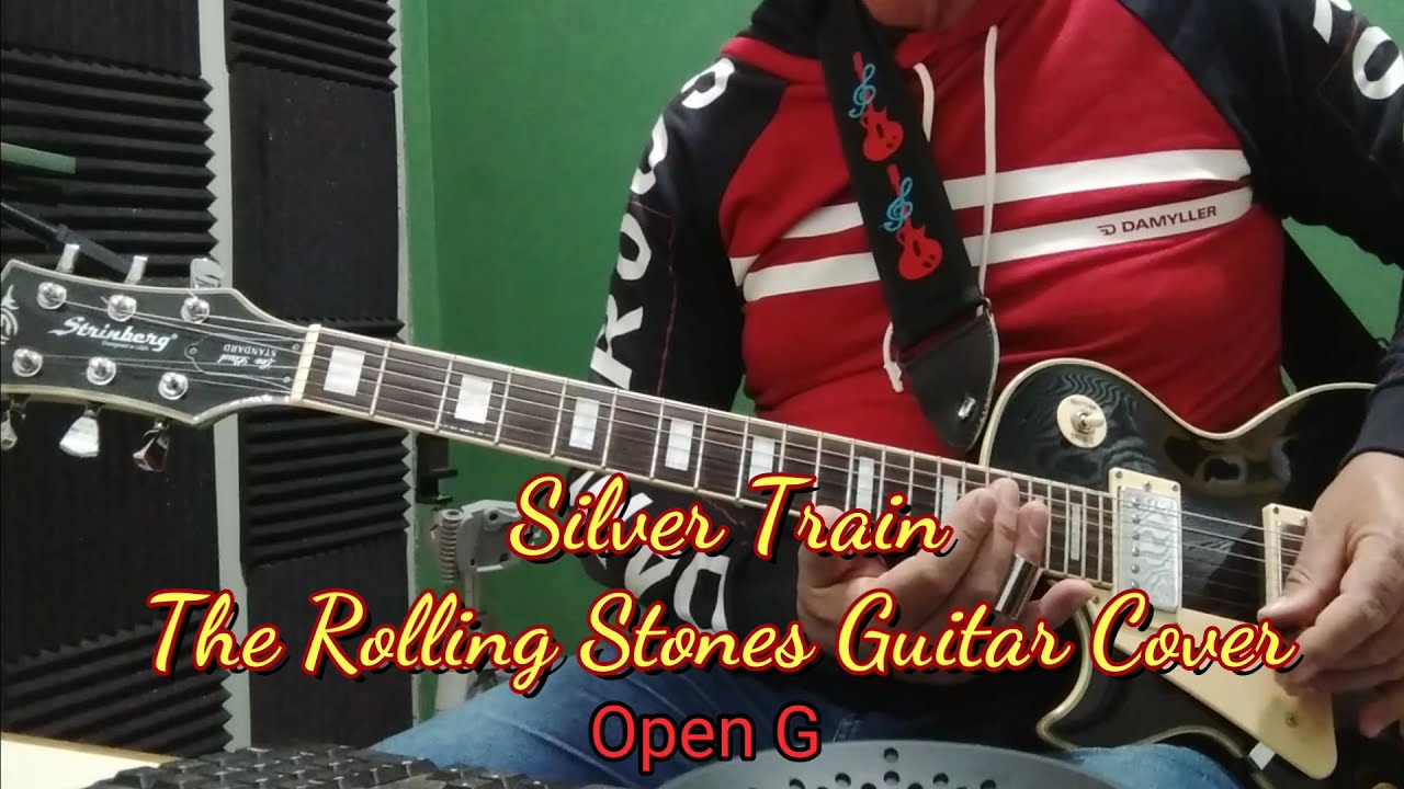 Silver Train ( OPEN G) The Rolling⚓Stones With: (Mick Taylor Slide Guitar Cover✨🎸)#therollingstones
