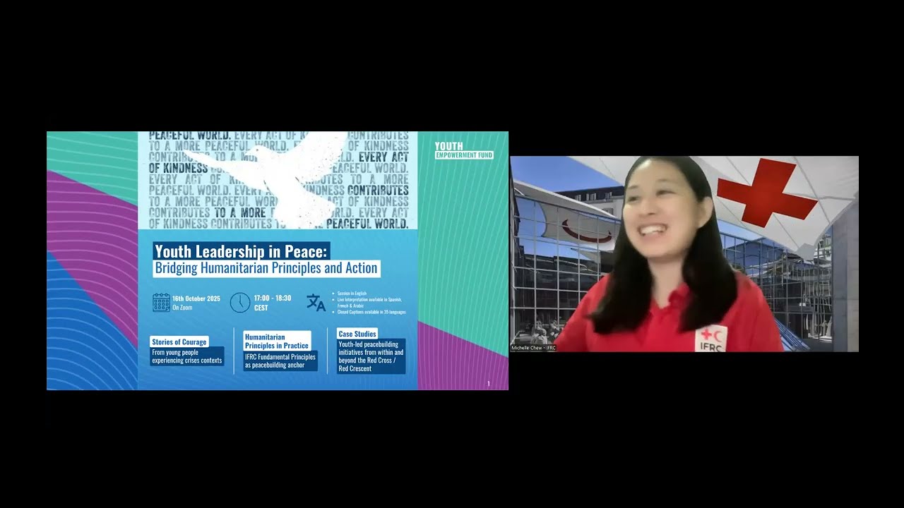 Youth Leadership in Peace: Bridging Humanitarian Principles and Action 2025