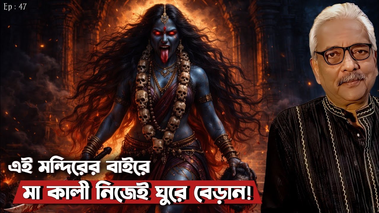 এখানে মা কালী মূর্তি নন… তিনি চলমান! The Temple Where Maa Kali Walks at Night