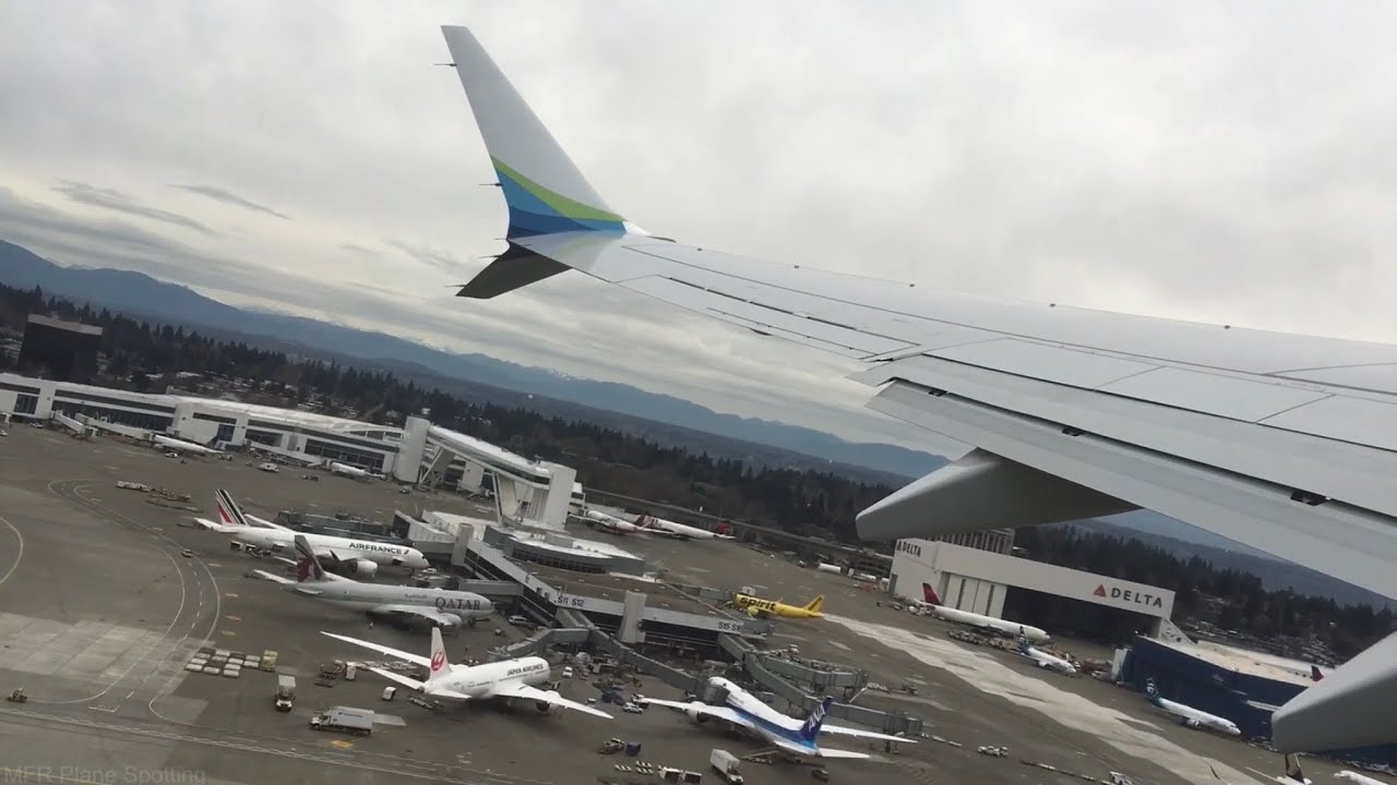 Alaska Airlines 737 MAX 9 [N932AK] [West Coast Wonders] - Takeoff from Seattle Intl Airport [SEA]