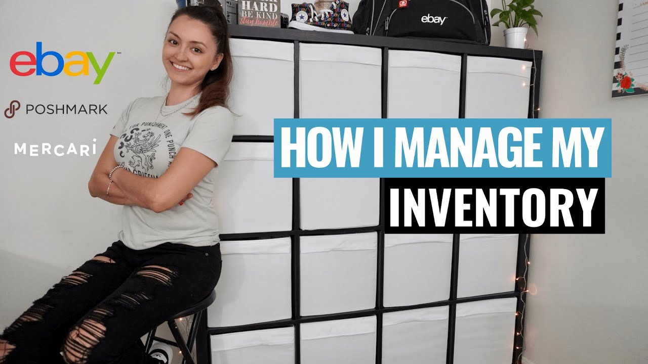 How to Store eBay Inventory | Over 500+ Items Listed