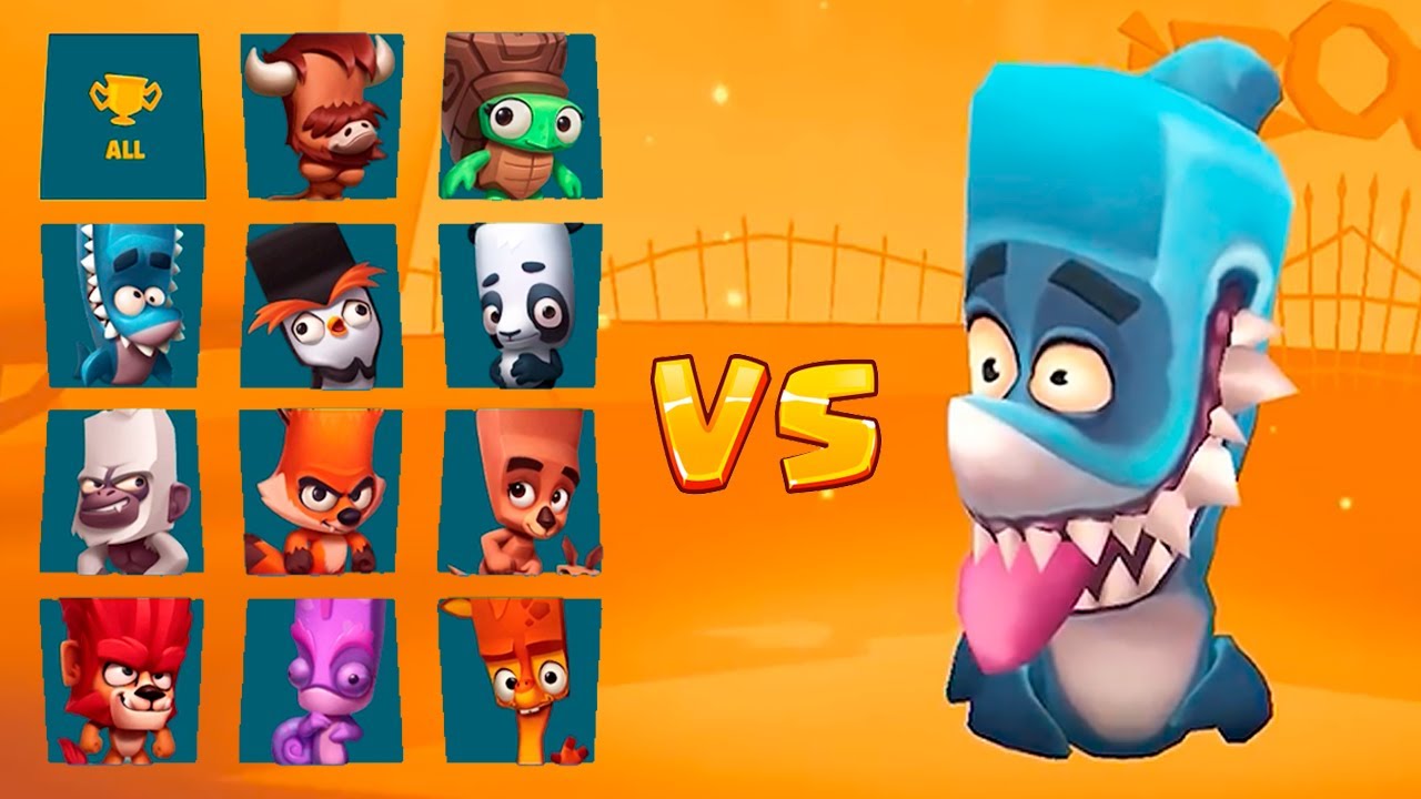 FINN vs ALL ANIMALS!! - Zooba Best Moments