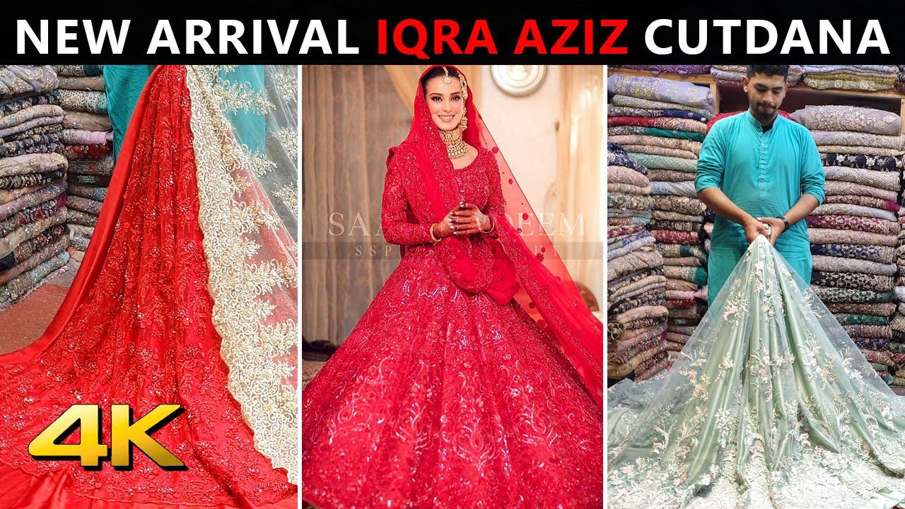 Cutdane Work Design | EP13 Bridal Handwork Cutdana Net Fabric 2020 | EK Fabrics Sara Clothes
