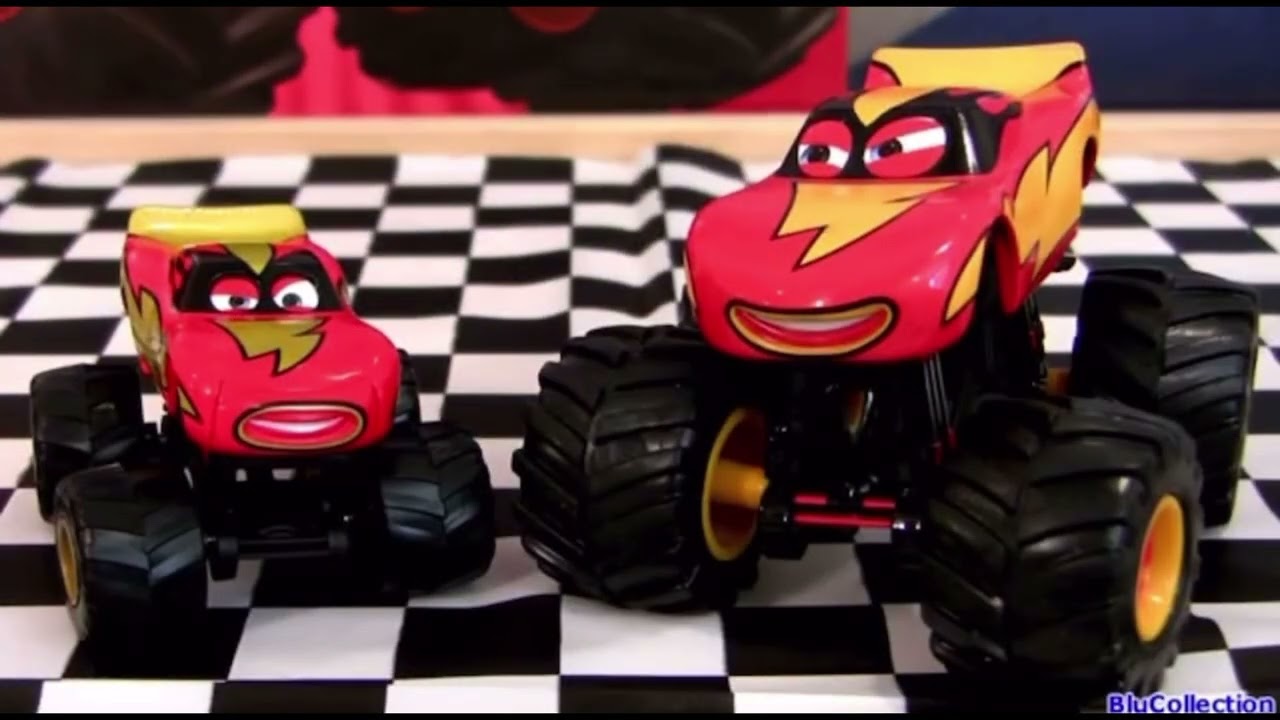 Disney Cars Monster Truck Mater &bull; Rasta Carian, Dr Feel Bad, Lightning McMean, & Ice Screamer Review
