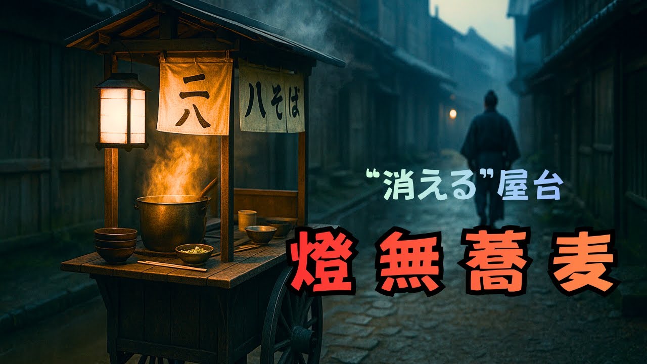 【怪談】灯りをともすと“消える”屋台　江戸に現れた「燈無蕎麦」の正体とは？