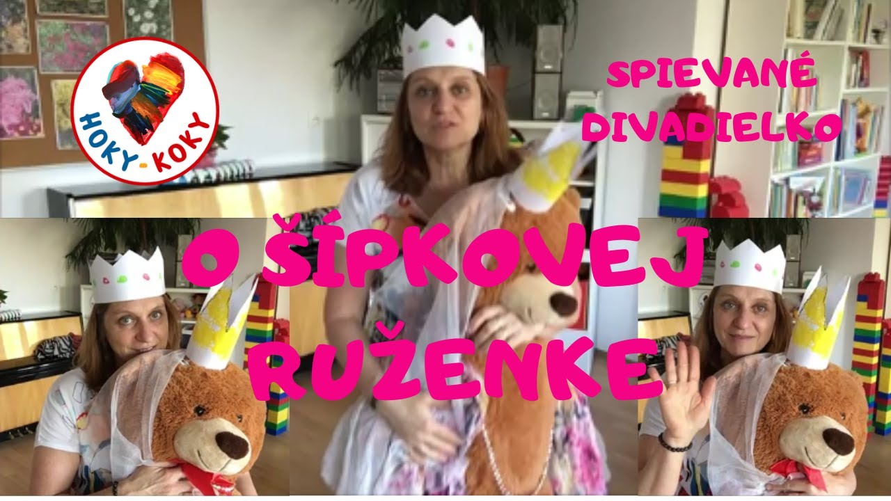 9 O ŠÍPKOVEJ RUŽENKE - pohybová hra pre deti so spevom