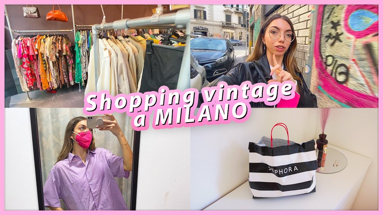 Alla scoperta dei migliori NEGOZI VINTAGE di Milano!! 👛😍