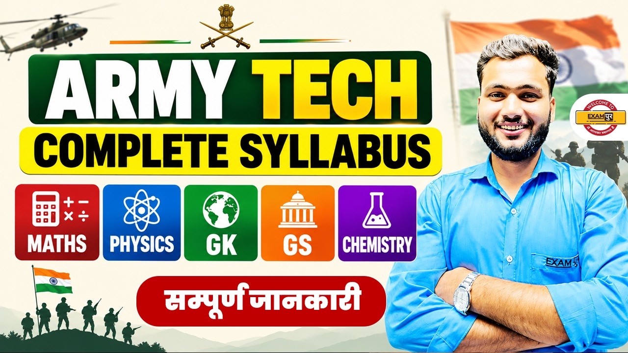 Army Technical 2026 Complete Syllabus | Agniveer Army Technical Syllabus, Exam Pattern & Subjects