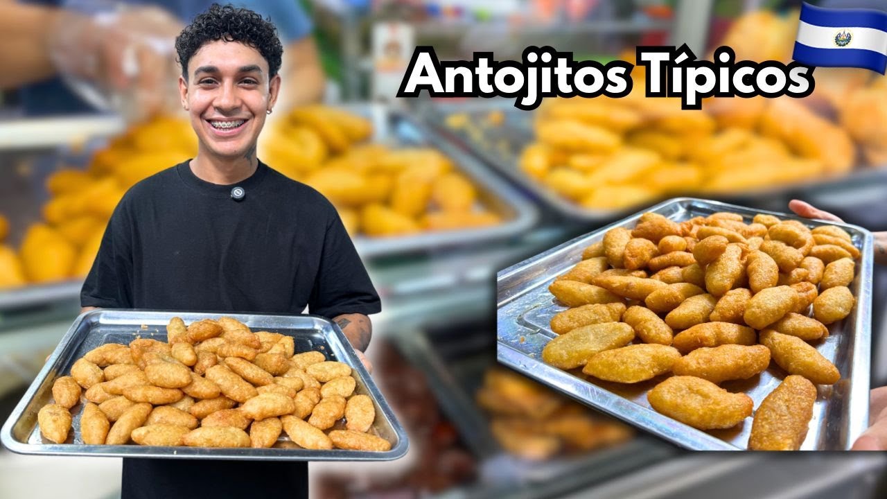 Antojitos Salvadoreños que no puedes perderte en el Mercado Central 😮‍💨🇸🇻