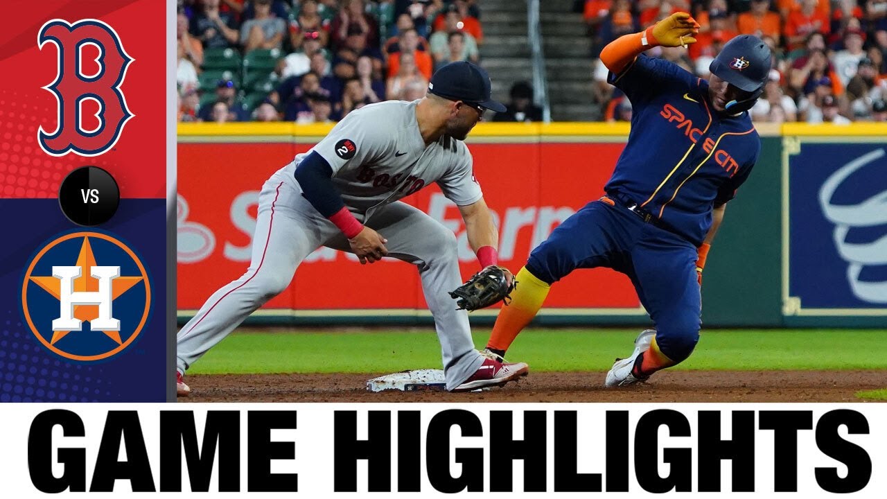 Red Sox vs. Astros Game Highlights (8/1/22) | MLB Highlights
