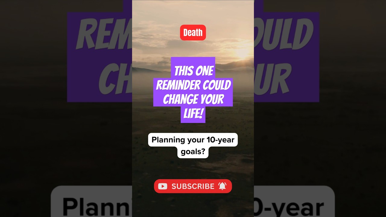 Are you busy planning your 10-year goals? 