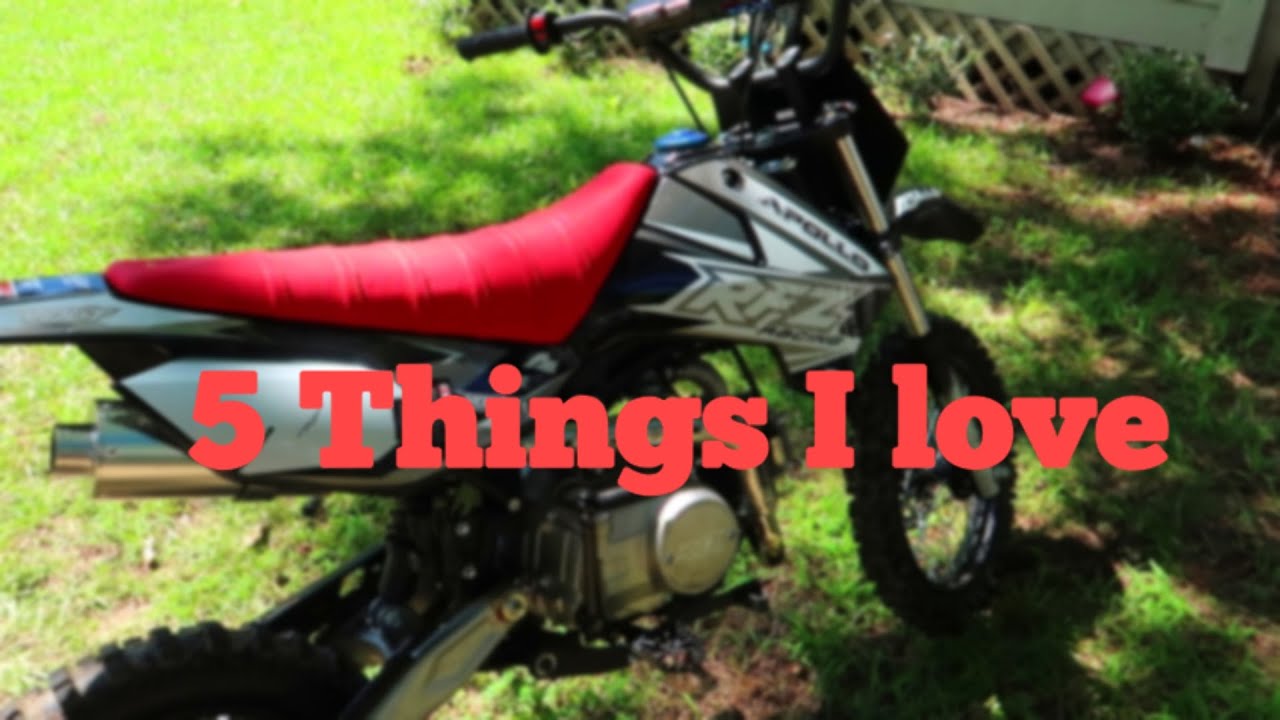 Five Reasons Why I love my Apollo 110cc Pit Bike