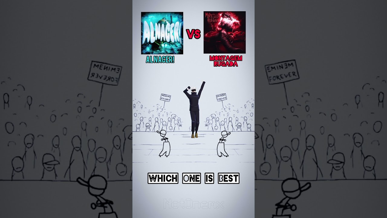 MONTAGEM RUGADA VS AL NACER!