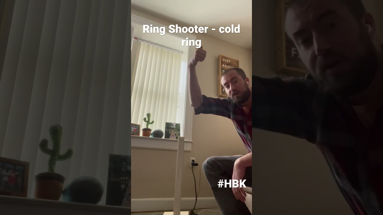 Magnetic Ring Shooter - frozen ring - What Happens?! #edrive #snorkledorf
