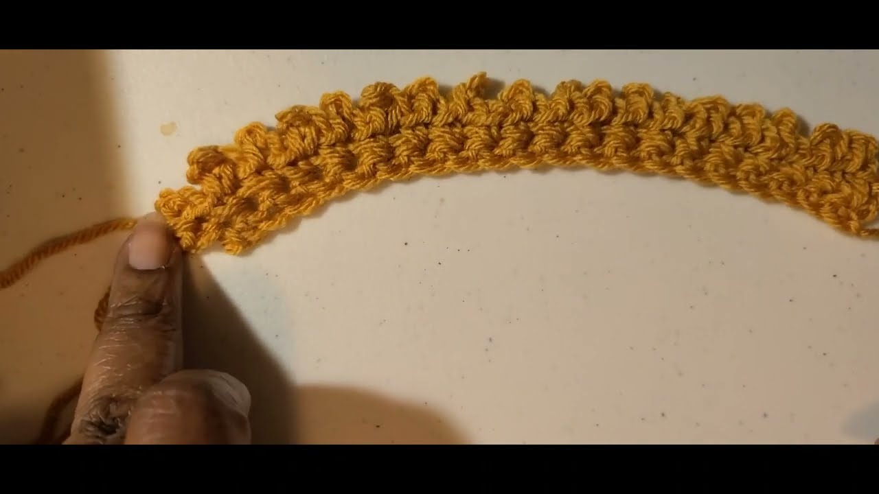 Crochet Picot stitch
