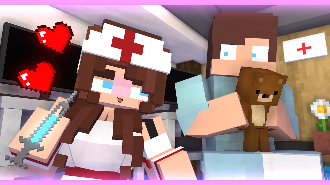 MAIZEN: Сестра Джей-Джея стала медсестрой?! - Minecraft Animation Джей-Джей и Майки