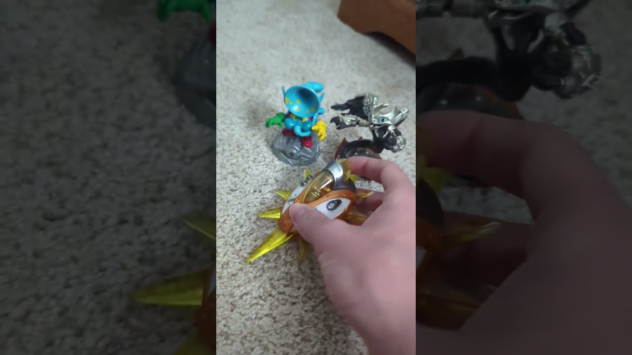 All the Skylanders I got in 2025 (at least all I can remember getting) 