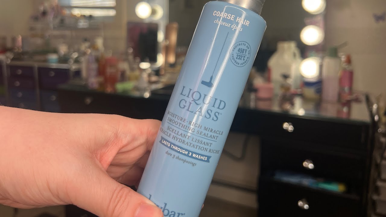 Drybar liquid glass moisture rich miracle smoothing sealant review!