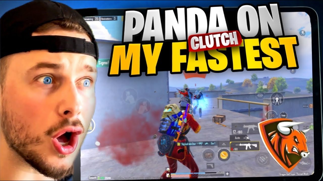 Panda Reaction on My Fastest Clutch😍 | FalinStar Gaming | PUBG MOBILE