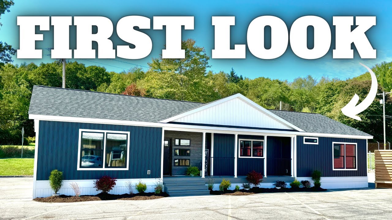 WALK IN & BE AMAZED by this NEW modular home model! Prefab House Tour