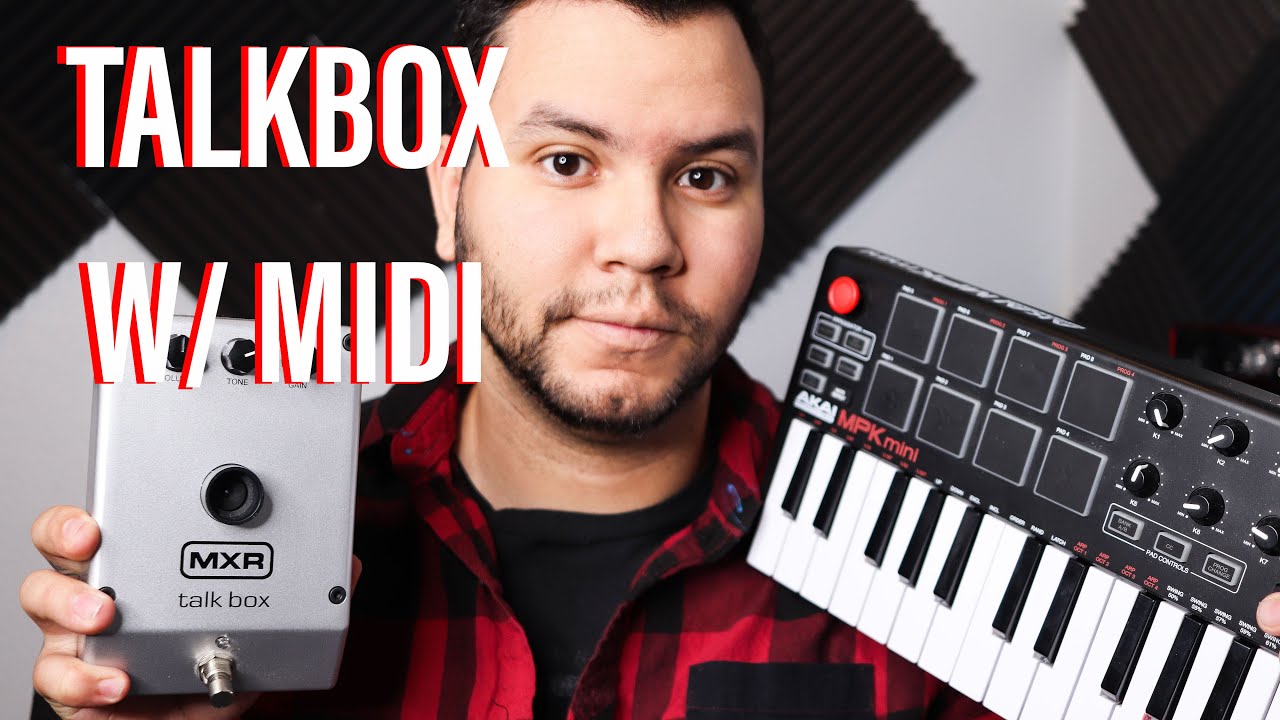 How To Use A Talk Box With MIDI Keyboard