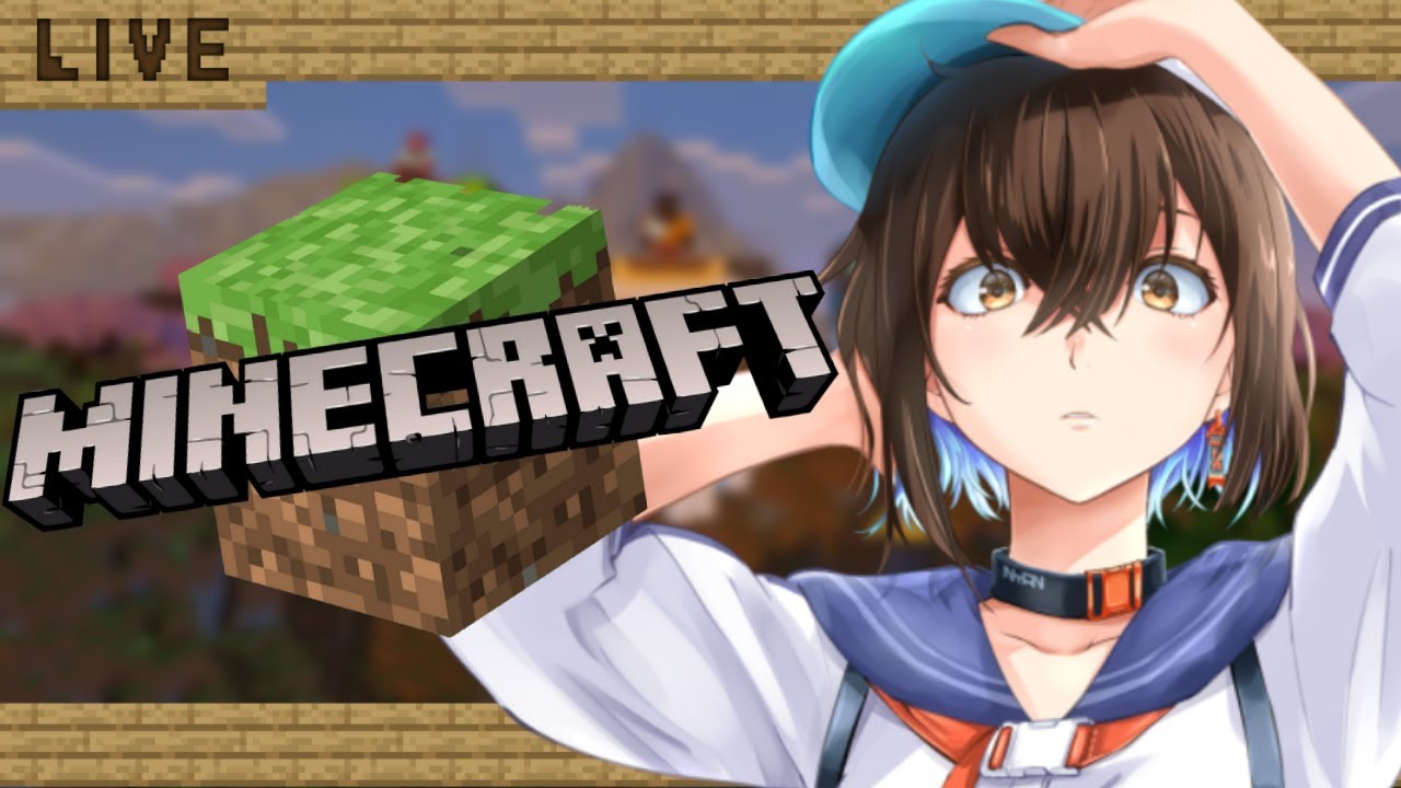 【MINECRAFT】アスレチックをしながらお話をのんびりと【  鬼頭みさき/ぶいぱい  】