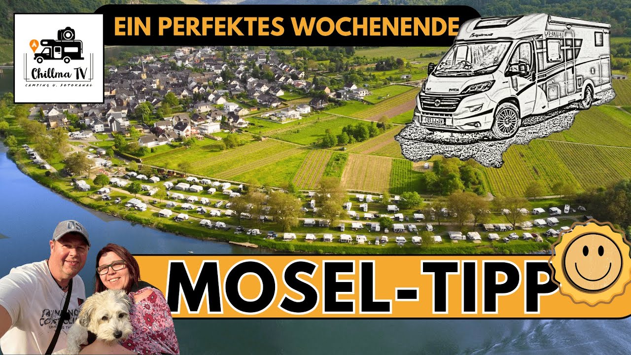 Campingplatz an der Mosel 🍇 Fahrradtour entlang der Moselschleife 🍷Traben-Trarbach