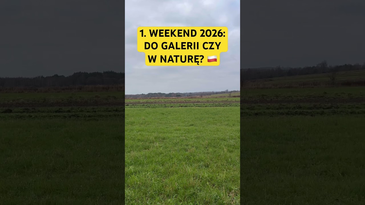 Polska 🇵🇱 Pola i lasy: Szczęśliwego Nowego Roku 2026! 