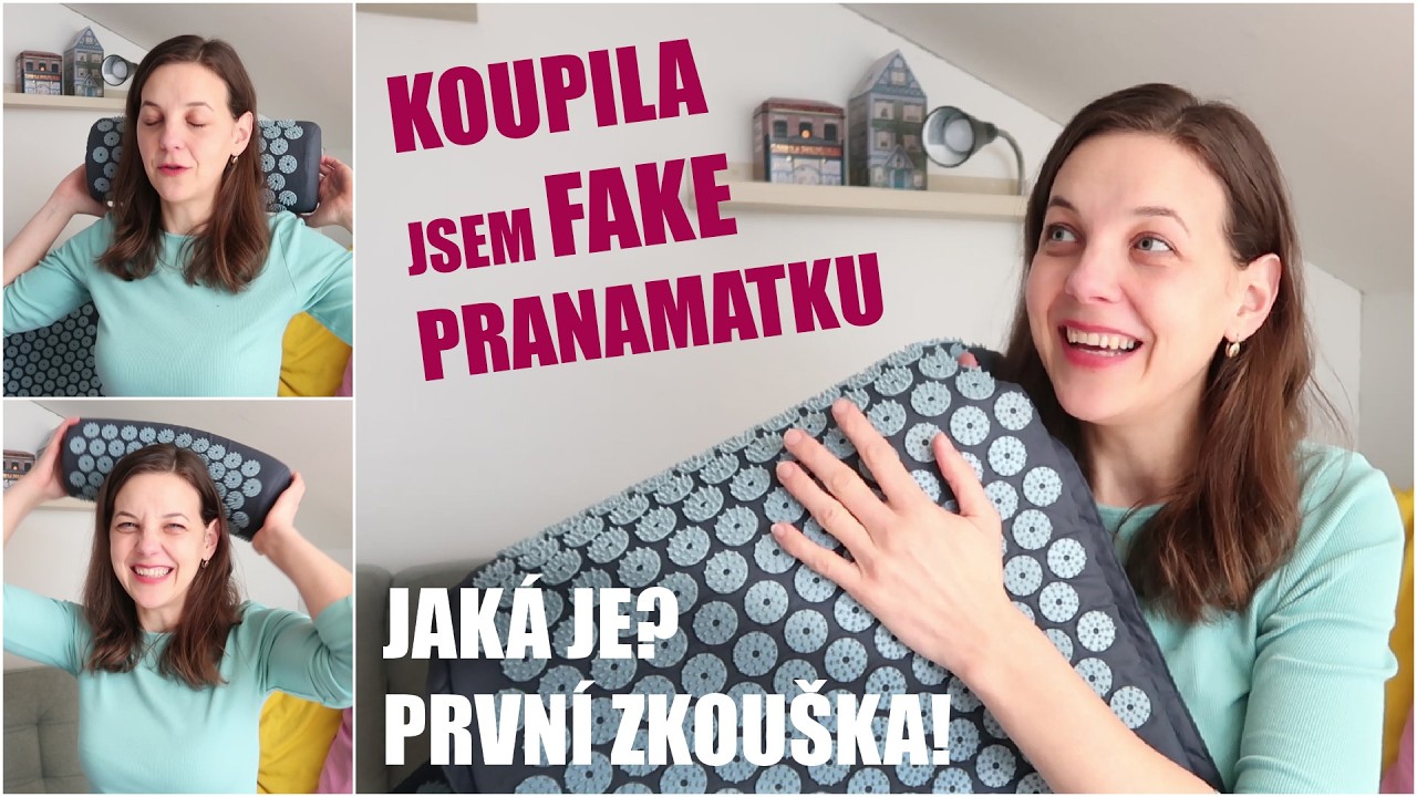 VLOG - akupresurní podložka z Decathlonu 😱 nový POPLATEK na Rohlíku 🥐 a nákup