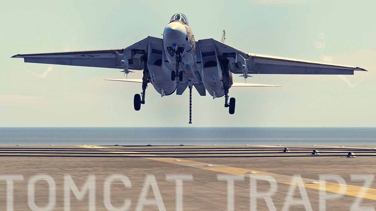 DCS F-14 Tomcat Supercarrier TRAPZ EP14