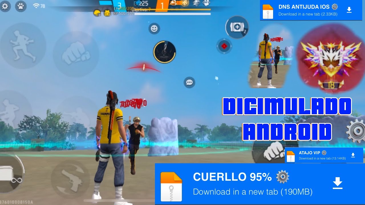 AIMBOT 100% DICIMULADO PARA ANDROID ⚙️