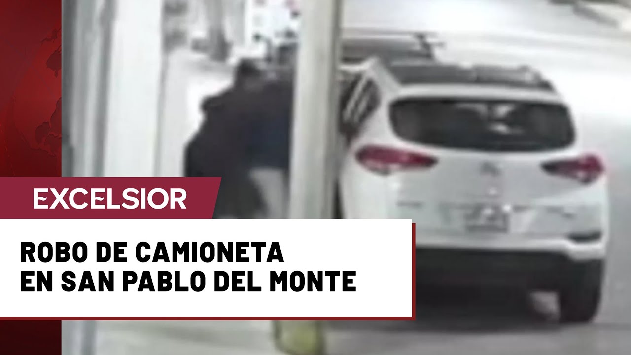 Sujetos armados en Tlaxcala roban camioneta con todo y conductor
