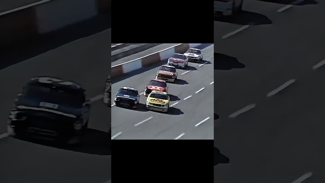 Dale Earnhardt, Ernie Irvan, Davey Allison, Busch Series, Rockingham 1991 