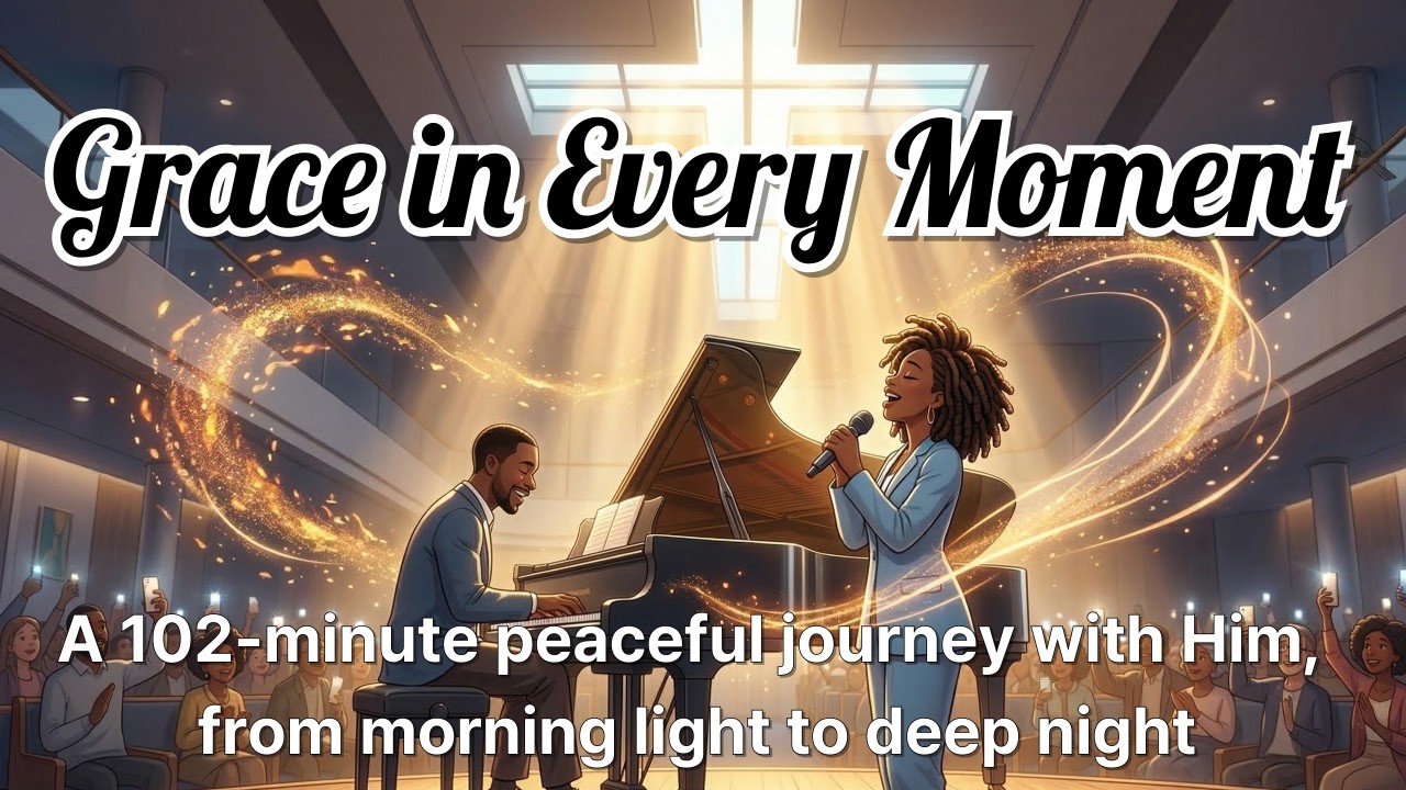 [Playlist] Soulful Christian Jazz 🎵 Relaxing Ghibli Vibe for Prayer (Vol. 1)  #SoulfulJazz #gospel