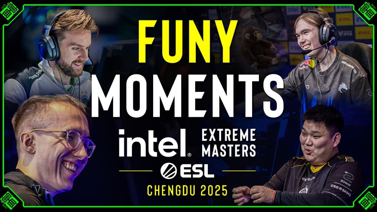 FUNNIEST MOMENTS of IEM Chengdu 2025 | CS2