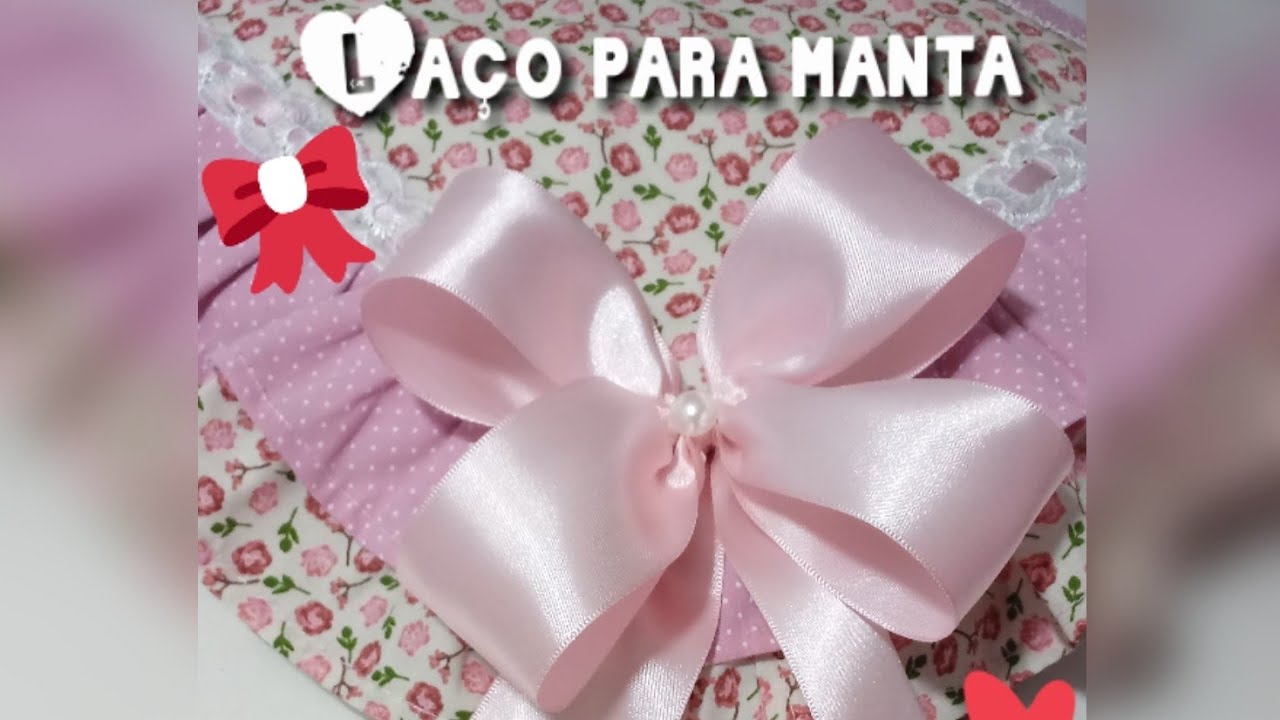 PAP COMO FAZER LAÇO PARA MANTA MUITO FÁCIL