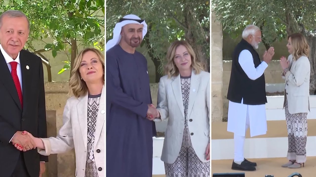 President Erdogan in Italy for the G7 Leaders Summit (3)