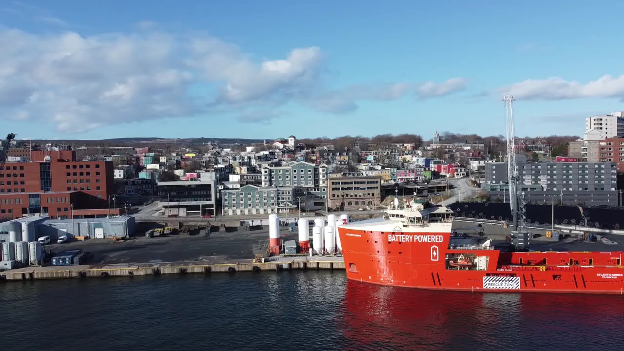 St John's water front 01 04 2025