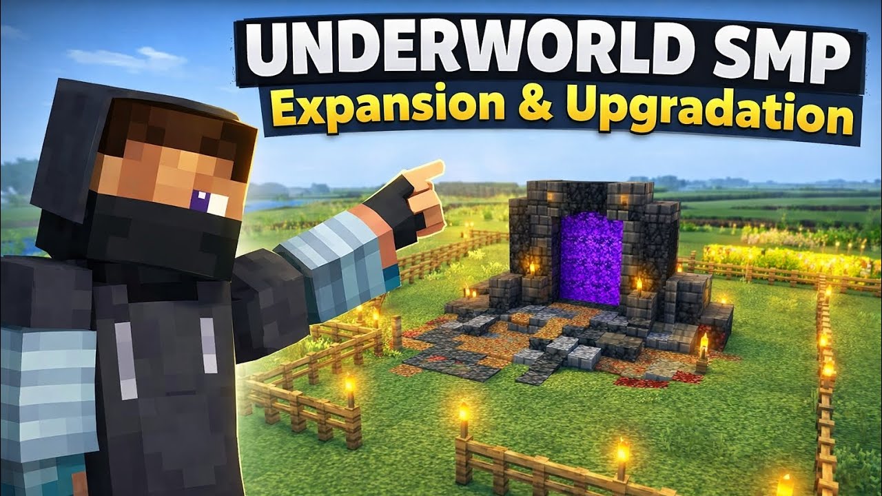 Underworld SMP | Expansion & Upgradation 🌍🔥